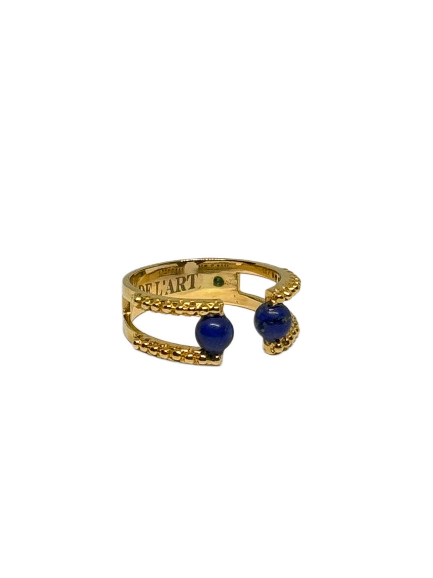 L’Univers De L’art - Custom 18K Gold & Lapis Lazuli stones